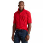 Men's Big & Tall Classic-Fit Cotton Mesh Polo