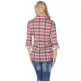 Women's Oakley Stretchy Plaid Top