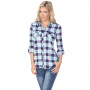 Women's Oakley Stretchy Plaid Top