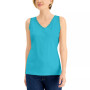 Cotton Scalloped-Lace Tank Top, Created for Macy's