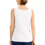 Cotton Scalloped-Lace Tank Top, Created for Macy's