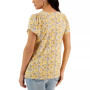 Women's Printed Pleated-Neck Top, Created for Macy's