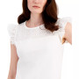 Women's Eyelet-Embroidered Sleeveless Top