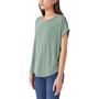 Women's SHORT SLEEVE SANDWASH DOLMAN TEE