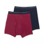 Men's Big & Tall 2-Pk. Lightweight Cotton Boxer Briefs