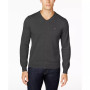 Men's Signature Solid V-Neck Sweater, Created for Macy's