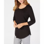 3/4-Sleeve Solid Tunic Top, Created for Macy's
