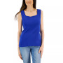 Petite Cotton Square-Neck Tank Top, Created for Macy's