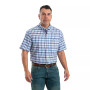 Men's Big & Tall Foreman Flex Short Sleeve Button Down Shirt