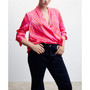 Women's Satin Print Blouse