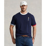Men's Big & Tall Polo Bear Jersey T-Shirt