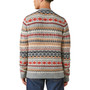 Men's Intarsia Nordic Crew Neck Sweater