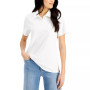 Petite Knit Cotton Polo, Created for Macy's