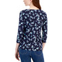 Petite Ditsy Delight Floral Print Top, Created for Macy's