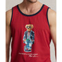 Men's Big & Tall Polo Bear Jersey Tank