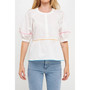 Women's Piping Detailed Blouse