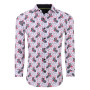 Men's Paisley Four-Way Stretch Button Down Slim Fit Shirt