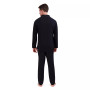 Men's Big and Tall Cotton Modal Knit Pajama, 2 Piece Set