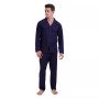 Men's Big and Tall Cotton Modal Knit Pajama, 2 Piece Set