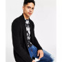 Men's Ribbed Shawl-Collar Cardigan, Created for Macy's