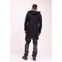 Men's Modern Hooded Long Knit Sweater
