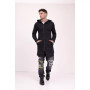 Men's Modern Hooded Long Knit Sweater