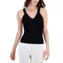 Women's Ribbed V-Neck Tank Top
