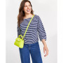 Women's Heavyweight Cotton Striped Boat-Neck Top, Created for Macy's