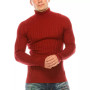 Men's Modern Ribbed Sweater