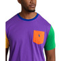 Men's Big & Tall Color-Blocked Jersey T-Shirt