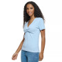 Women's Twist Front V-Neck T-Shirt