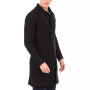 Modern Longline Zippered Cardigan