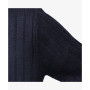 Men's Cable Knit Tipped V-Neck Sweater