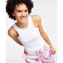 Women's Sleeveless Ribbed Tank Top, Created for Macy's