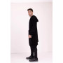 Men's Modern Fuzzy Long Cardigan Sweater