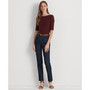 Petite Boatneck Elbow Sleeve Top