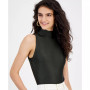 Women's Sleeveless Mock-Neck Bodysuit, Created for Macy's