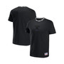 Men's NFL X Staple Black Buffalo Bills Embroidered Fundementals Globe Short Sleeve T-shirt