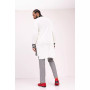 Men's Modern Longline Side Pocket Cardigan Sweater