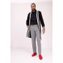 Men's Modern Longline Side Pocket Cardigan Sweater