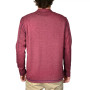 Men's Stretch Quarter-Zip Long-Sleeve Topstitched Sweater