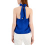 Women's Linen Sleeveless Halter-Neck Top, Created for Macy's