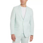 Men's Slim-Fit Stretch Linen Solid Suit
