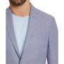 Men's Slim-Fit Stretch Linen Solid Suit