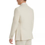 Men's Slim-Fit Stretch Linen Solid Suit