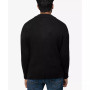 Men's Ribbed Mock Neck Quarter-Zip Sweater