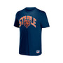 Men's NFL X Staple Navy Chicago Bears Lockup Logo Short Sleeve T-shirt