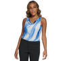 Women's Printed Cowlneck Camisole Top