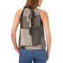 Women's Printed Tie-Back Halter Top