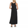 Linen V-Neck Maxi Dress